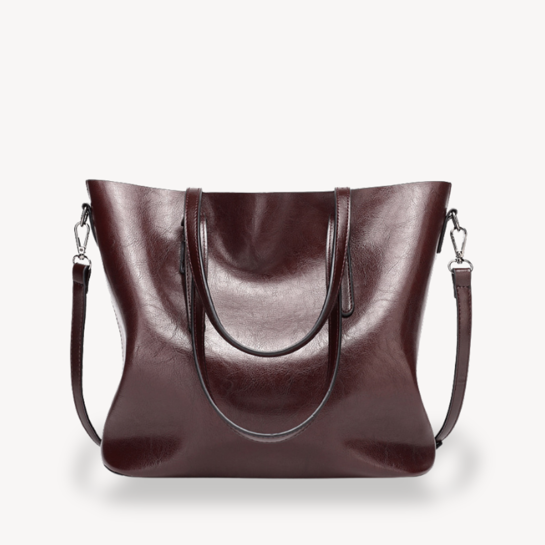 Stilla | Kvinders Læder Tote Bag Elegant Håndtaske