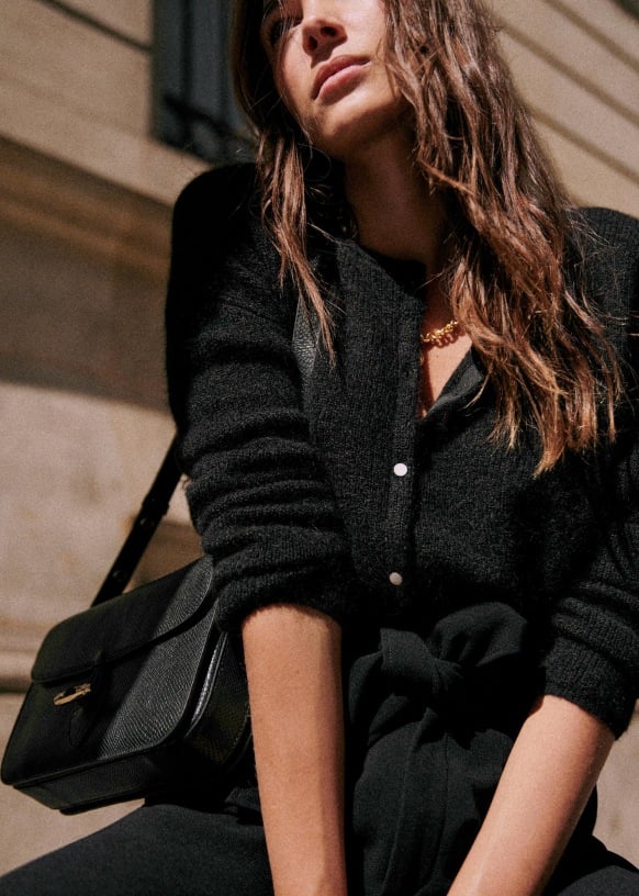 Stilla | groft strikket cardigan-trøje