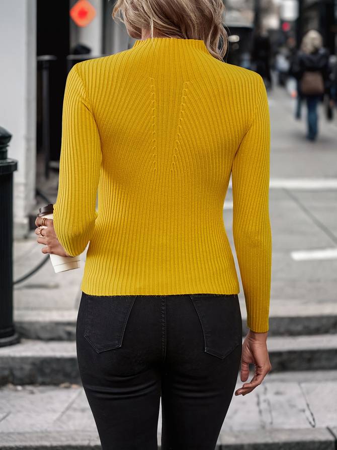 Stilla | Ribstrik Uldpullover