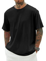 Stilla | Cool Casual Dobbelt Grafisk Bomulds T-shirt