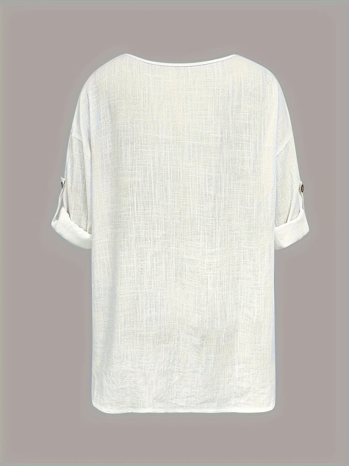 Stilla | Sommer Linned Bluse Dame