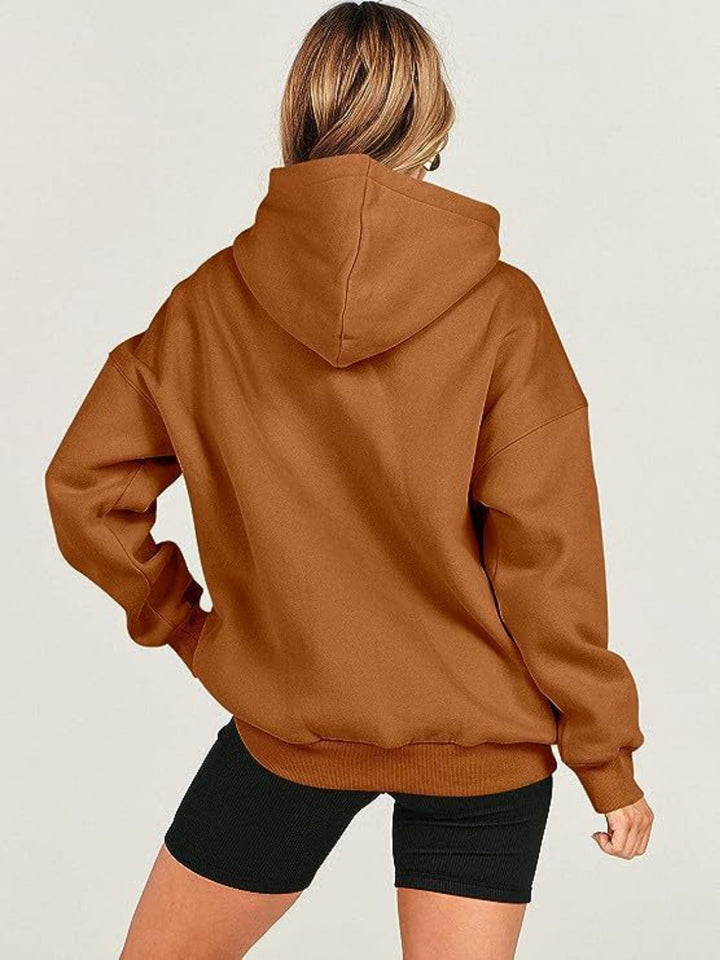 Stilla | Sweatshirt med lange ærmer og faldende skuldre