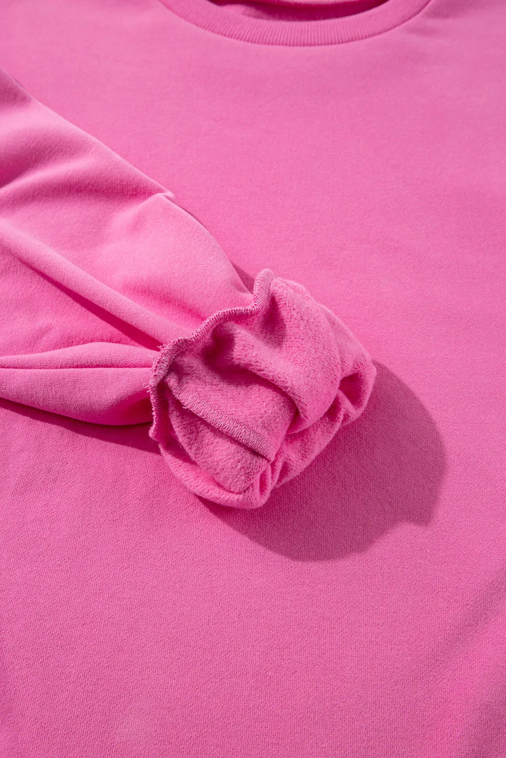 Stilla | Sweatshirt med Rund Halsaussnit og Lange Ærmer