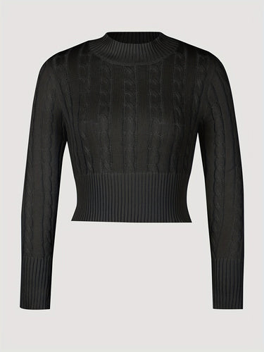 Stilla | Slim Fit og Kortpullover med Twist-tryk