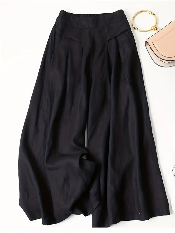 Stilla | Elegante Bredbenede Bukser