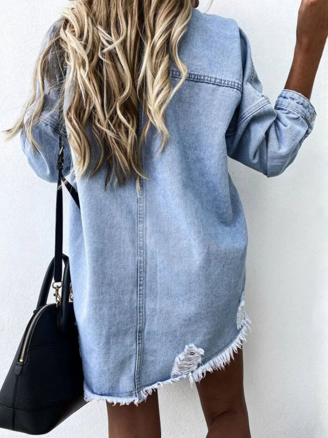Stilla | En Jeans Denim Med Ærmer Denimchic