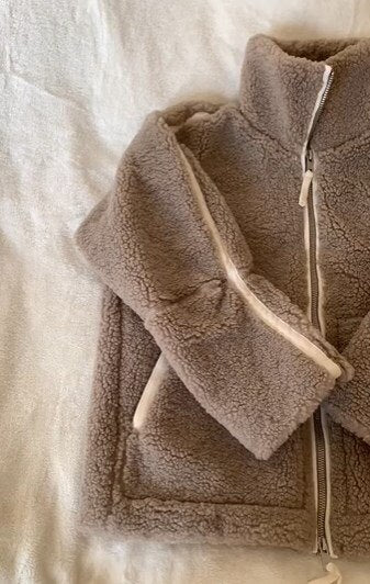 Stilla | Alor Teddy Fleecejakke med Lynlås til Kvinder