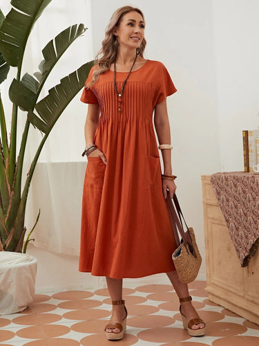 Stilla | Vintage Midi Kjole Abigail
