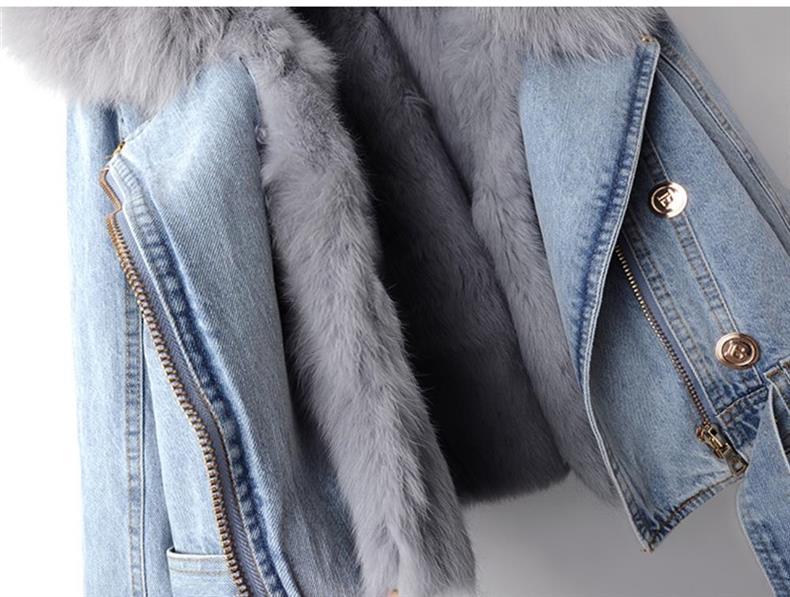 Stilla | Jeansjakke Med Foder