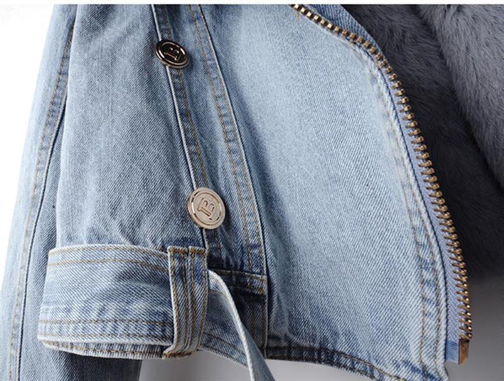 Stilla | Jeansjakke Med Foder