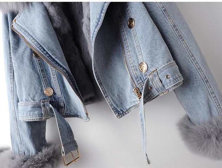 Stilla | Jeansjakke Med Foder