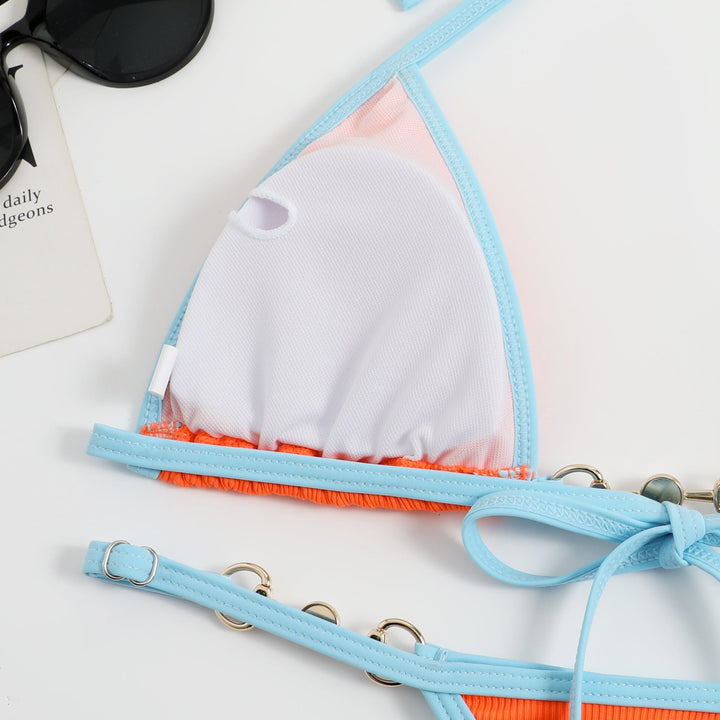 Stilla | Brasiliansk badedragt og triangle top, Pink Edition