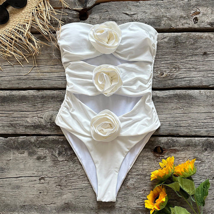 Stilla | Badedragt Enstykke Detaljer Blomsterbånd