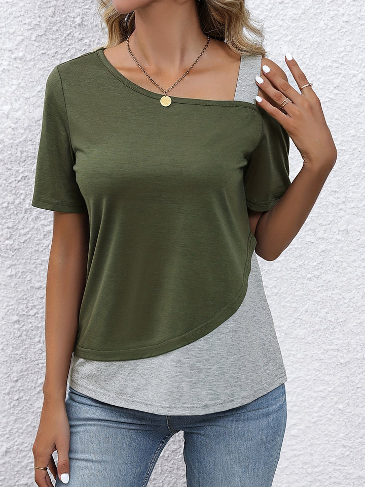 Stilla | T-Shirt Dame Til Sommer, Komfortabel, Afslappet Top Lavet Af Polyester