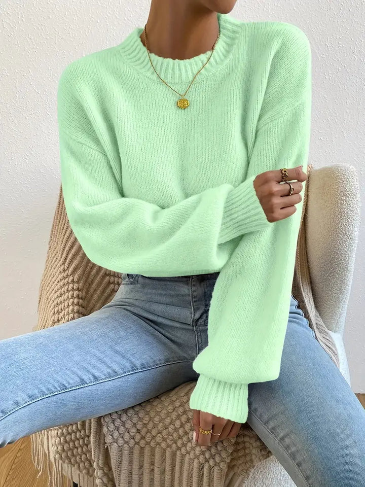 Stilla | Pullover i Blødt Strik