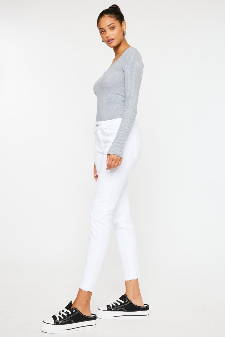 Stilla | Mid Rise Ankle Skinny Jeans
