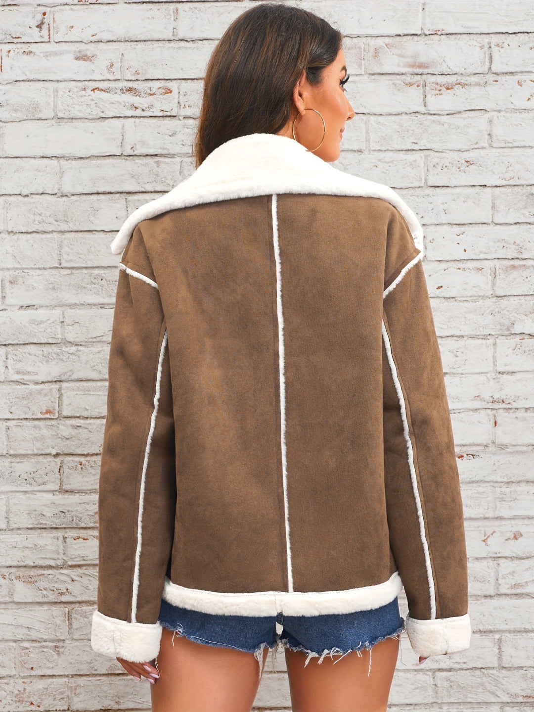 Stilla | Plysjakke Revers