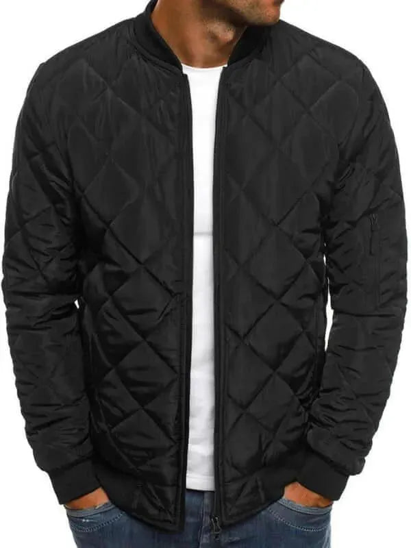 Stilla | Diamond Pattern Herrejakke