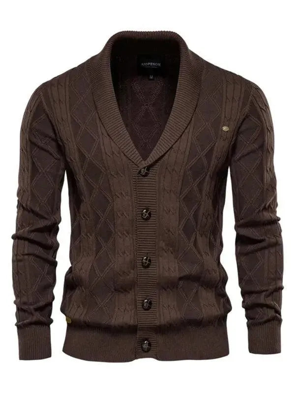 Stilla | Herre Strikjakke Pullover