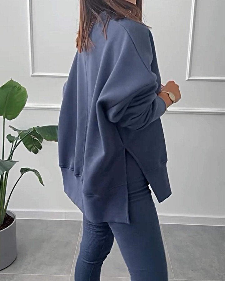 Stilla | Behageligt Efterårs Sweatshirt Sæt