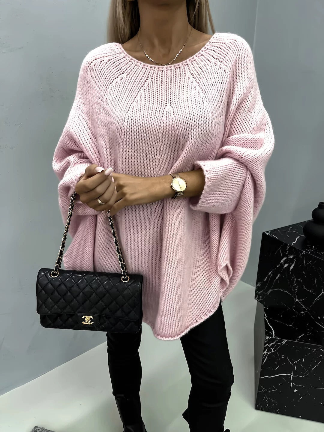 Stilla | Blød strikket sweater til efteråret
