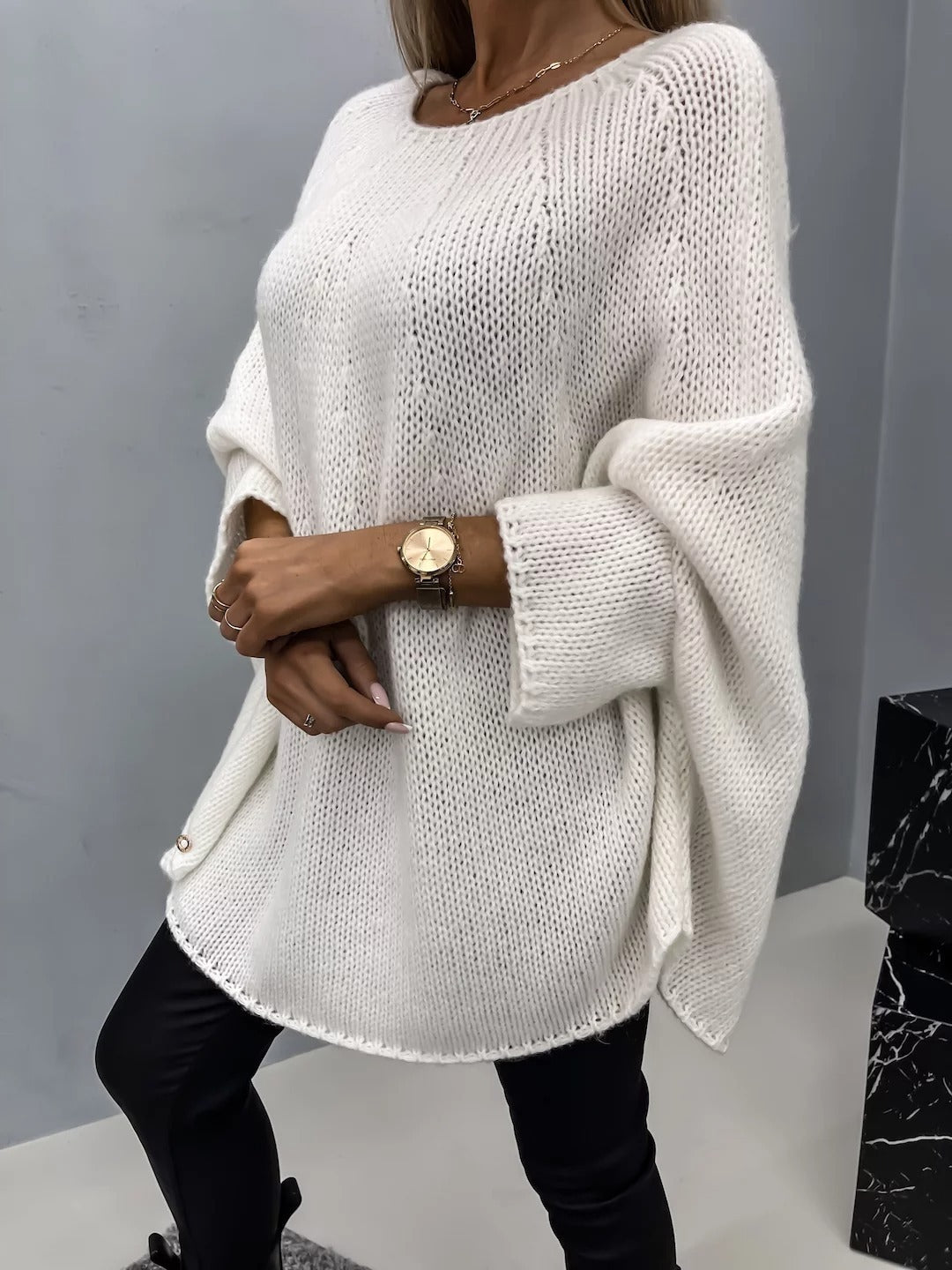 Stilla | Blød strikket sweater til efteråret