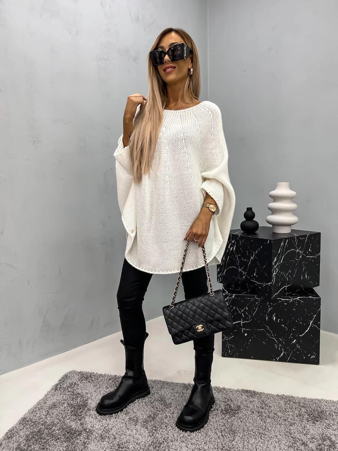 Stilla | Blød strikket sweater til efteråret