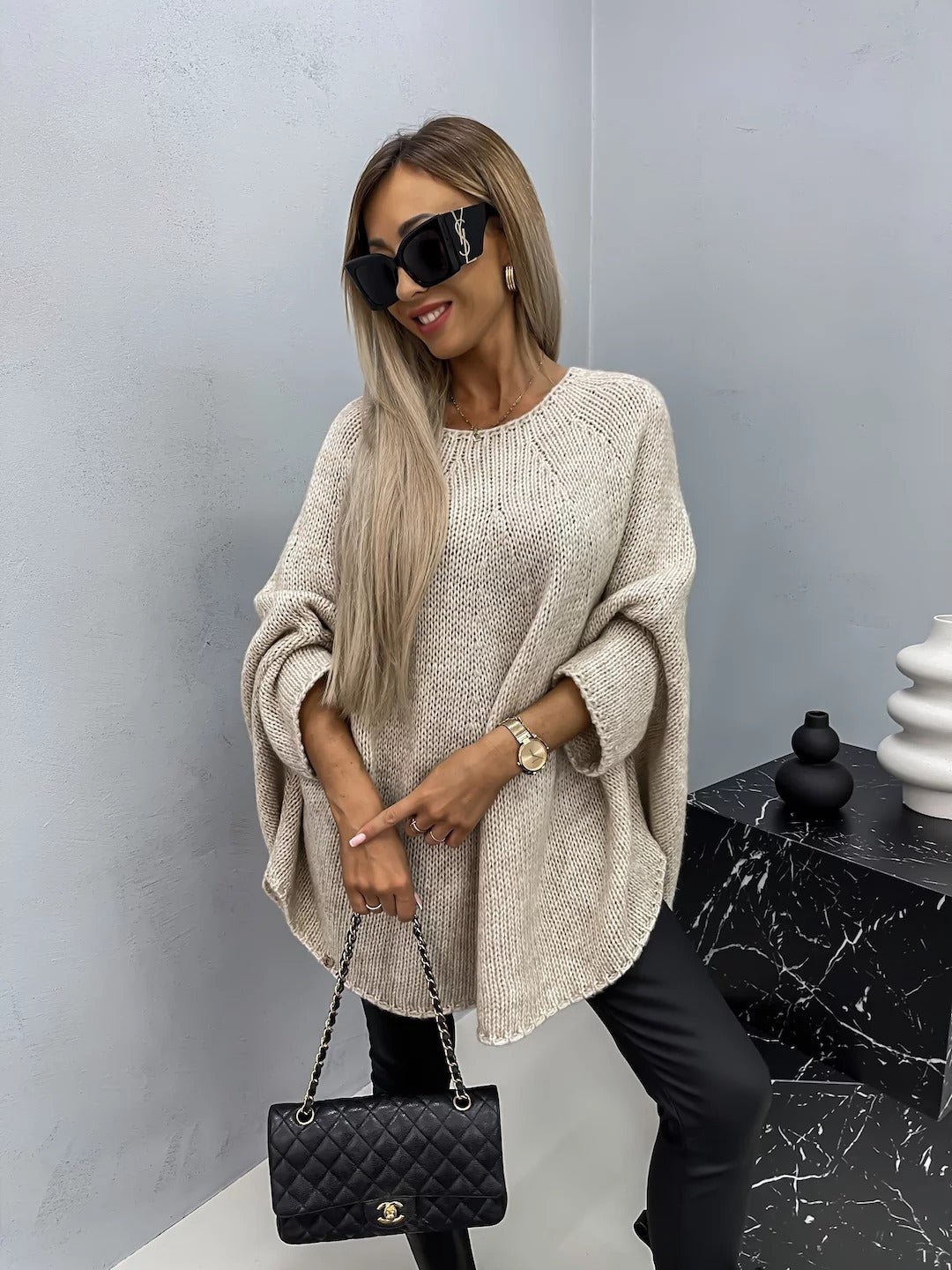 Stilla | Blød strikket sweater til efteråret