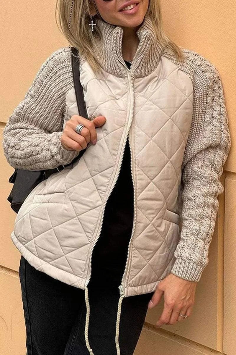 Stilla | Mode Damejakke Med Lynlås Til Efteråret