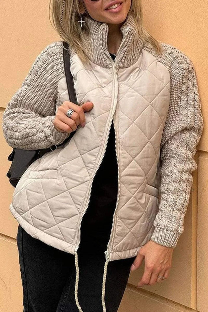 Stilla | Mode Damejakke Med Lynlås Til Efteråret