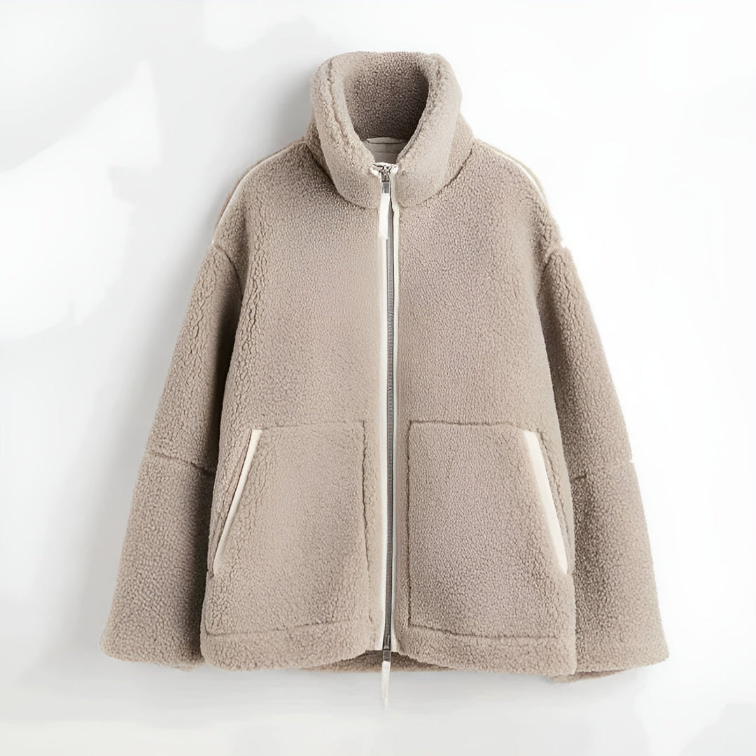 Stilla | Blød Teddy Fleece Jakke