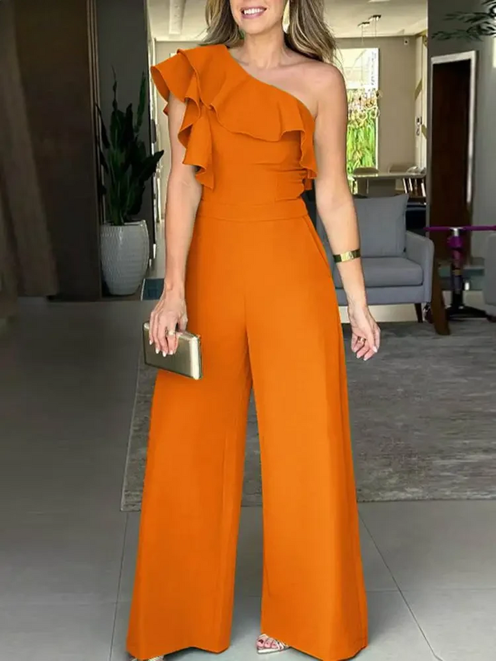Stilla | Enkel skulder elegant jumpsuit