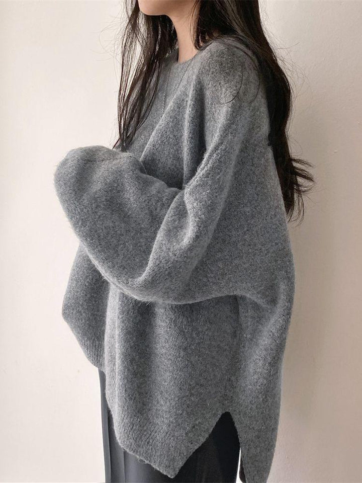 Stilla | Grå Oversize Trøje Til Kvinder