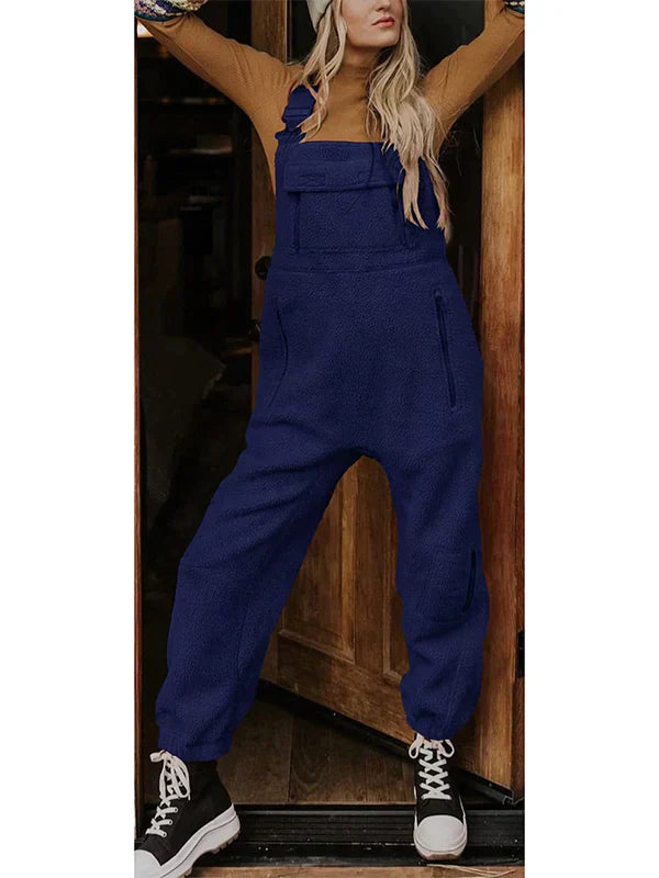 Stilla | Termo Overall Af Fleece Til Damer Med Lynlåslommer