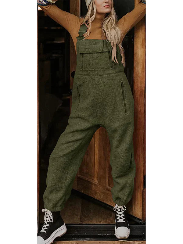 Stilla | Termo Overall Af Fleece Til Damer Med Lynlåslommer