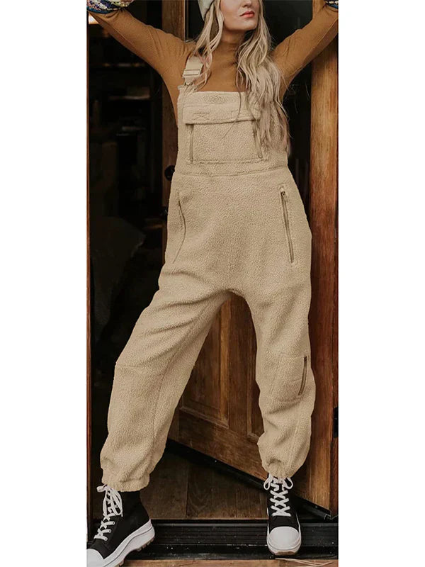 Stilla | Termo Overall Af Fleece Til Damer Med Lynlåslommer