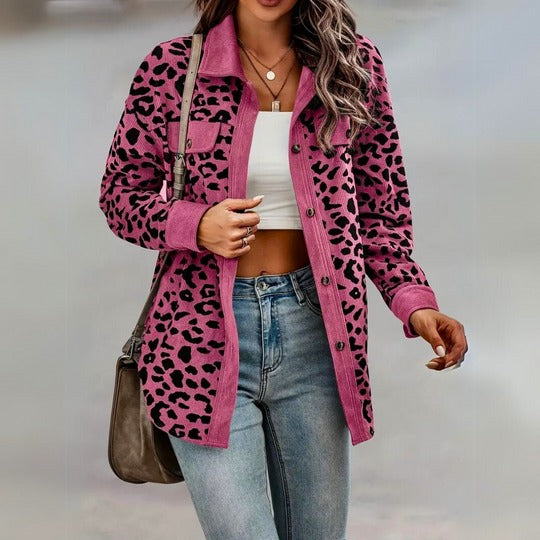 Stilla | Jakke Med Leopardskrift Rianne Chic