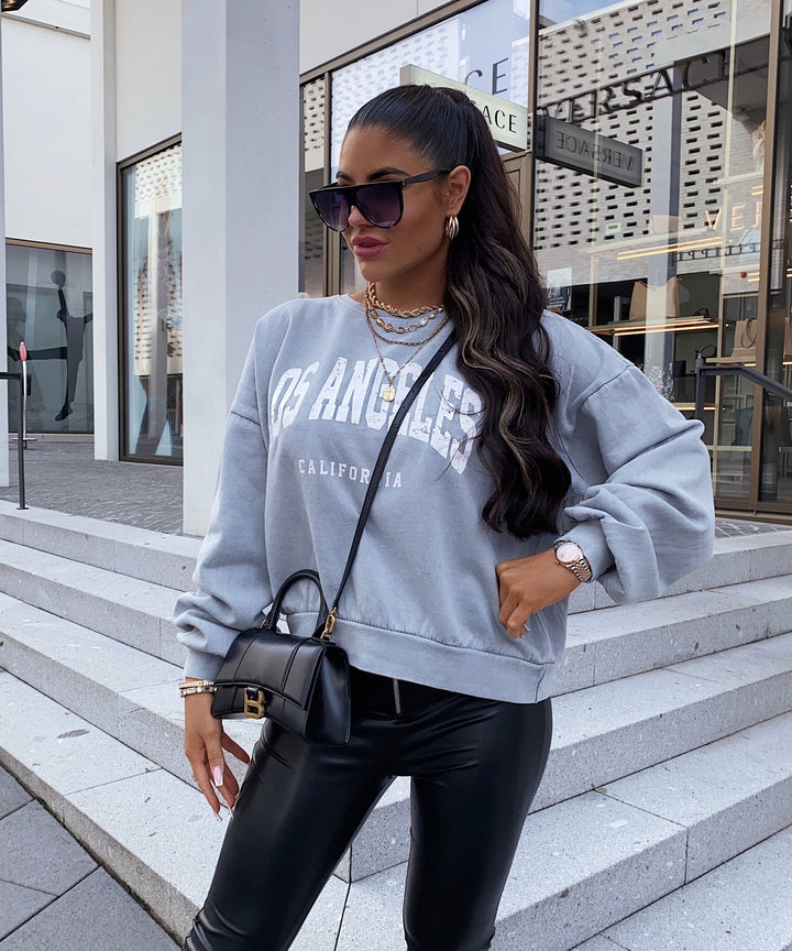 Stilla | Behagelig Grafisk Sweatshirt