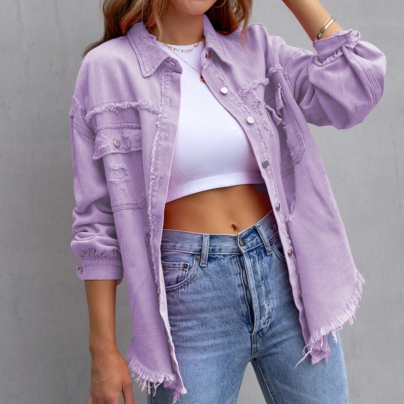 Stilla | Denim-Jeansjakke til en afslappet stil