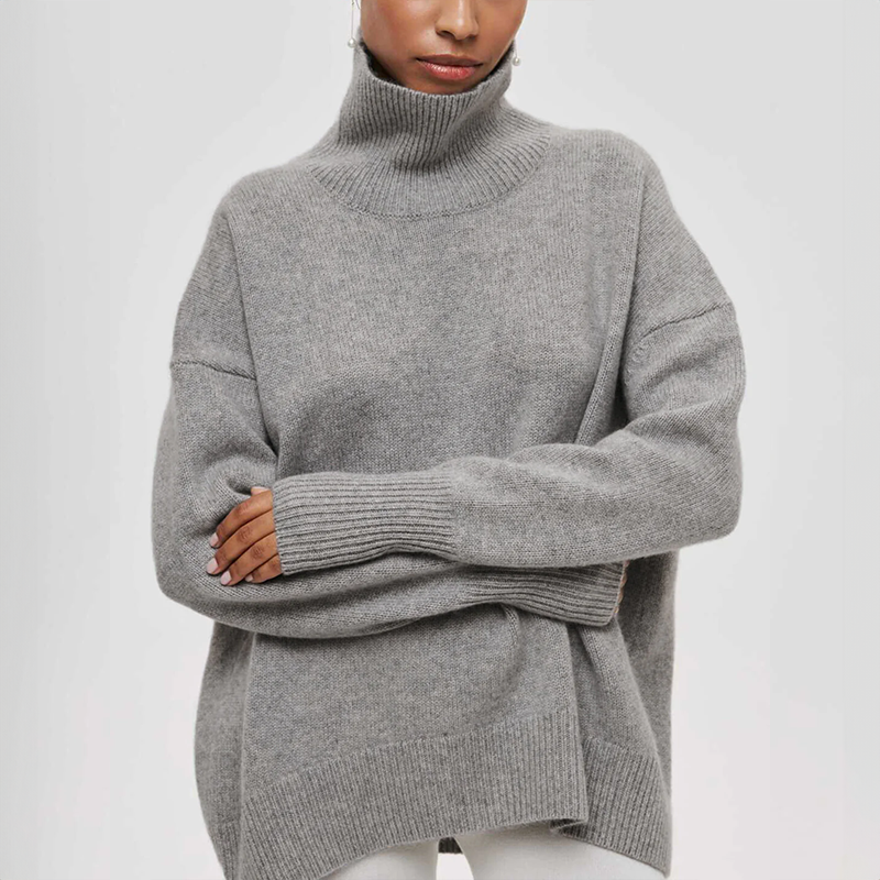 Stilla | Strikkekravepullover