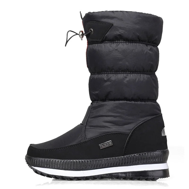 Stilla | Damer Vandtætte Mid-Calf Plüsch Støvler