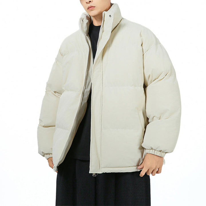 Stilla | Oversized Vinterjakke med Opstående Krave