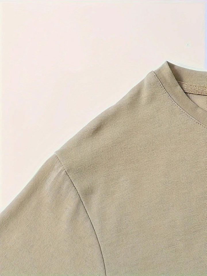 Skovae | Herre T-Shirt Blomster og Bølge Design