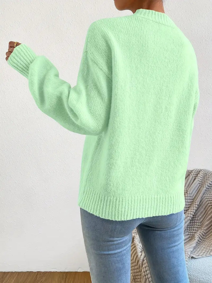Stilla | Pullover i Blødt Strik