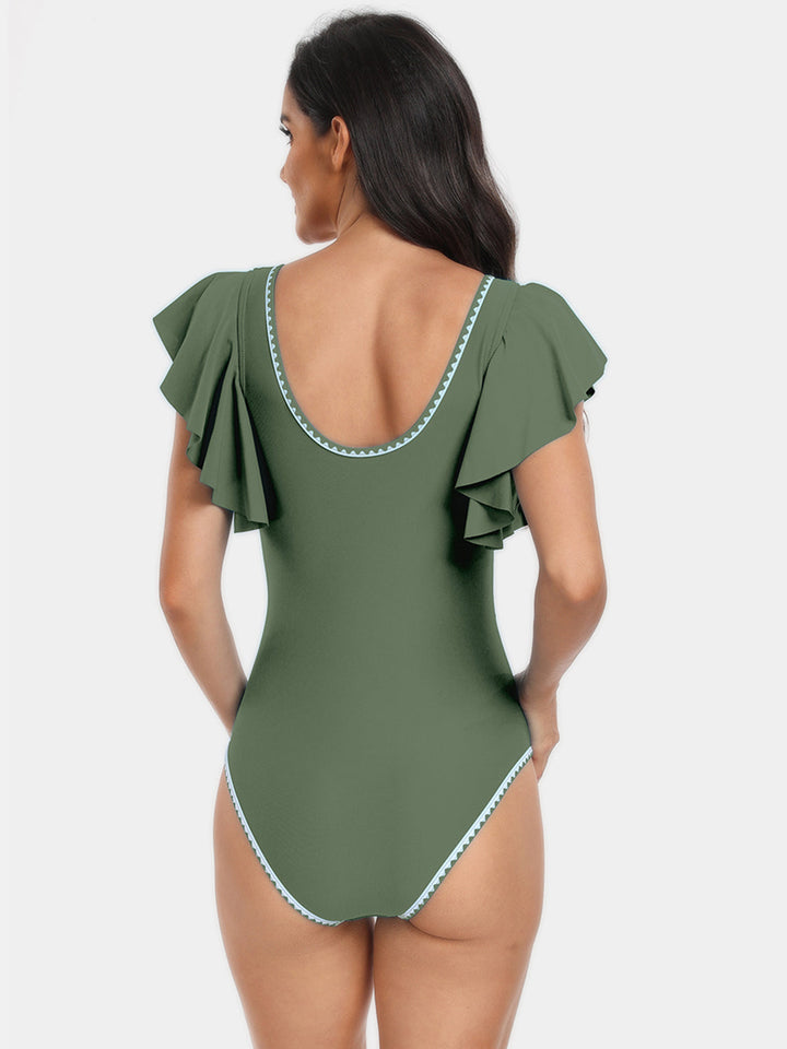 Stilla | Cap Sleeve Én-delet Badetøj