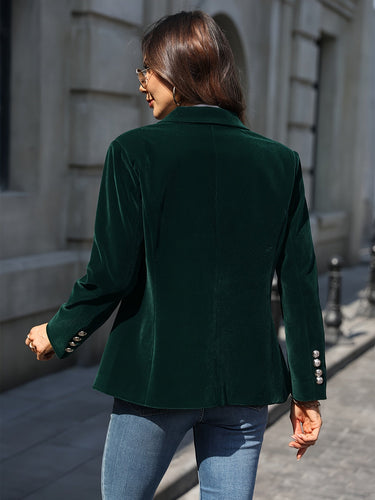 Stilla | Blazer - En-knap-lukning med struktureret snit