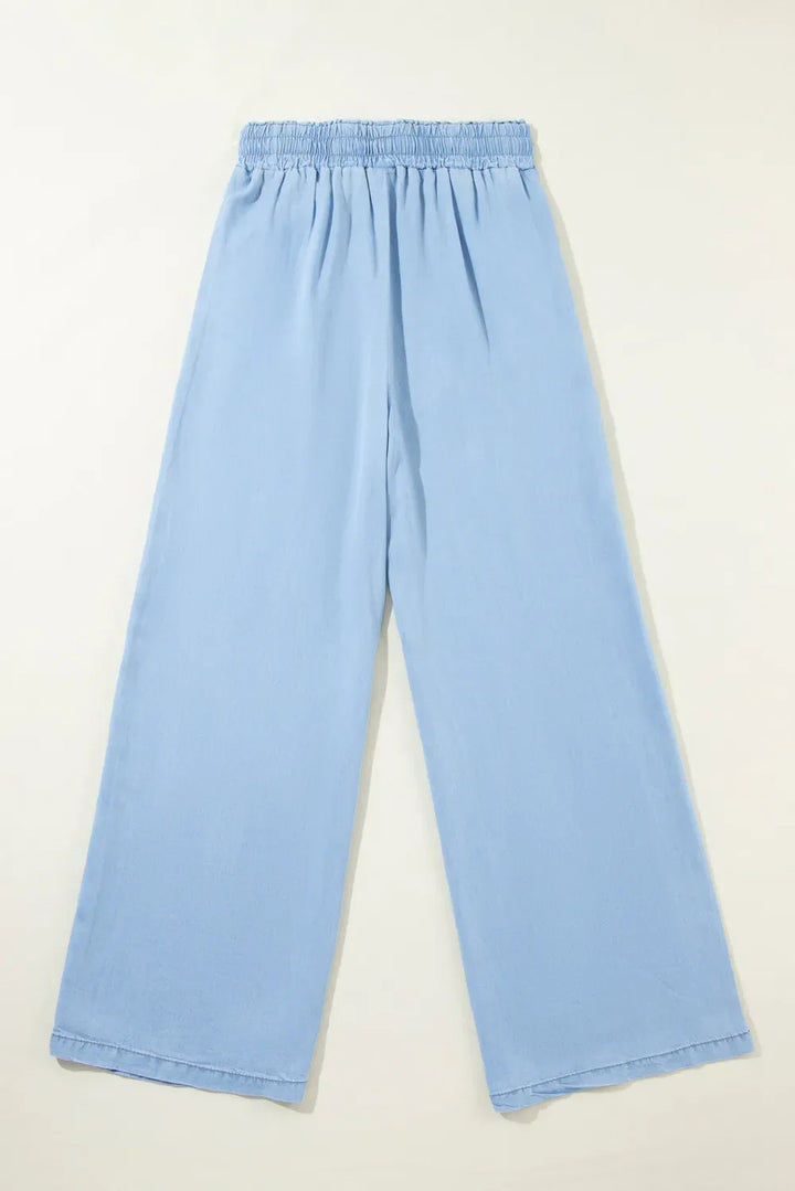 Stilla | Jeans Bred Med Snøre