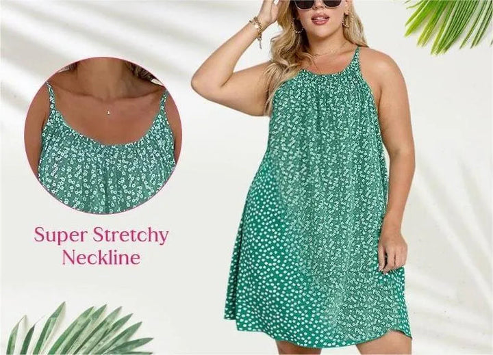 Stilla | Afslappet Blødt Polyester, Justerbare Spaghetti Remme Perfekt Til Sommerferier