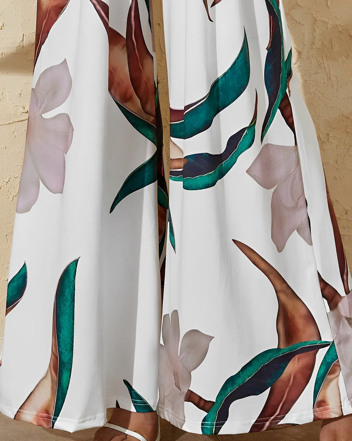 Stilla | Elegant og komfortabel damesæt med blomsterprint
