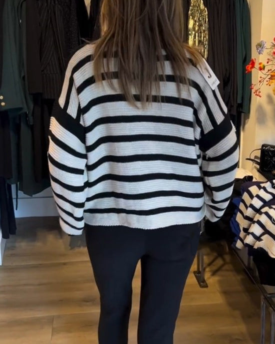 Stilla | Pullover Løs Moderne Stil Ideel til vinteren